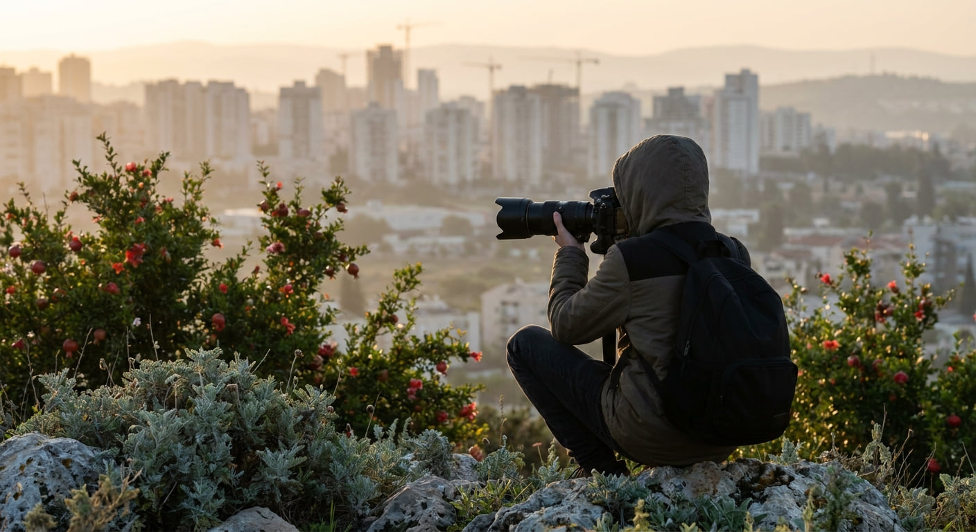Nature-friendly environment in Petah Tikva
