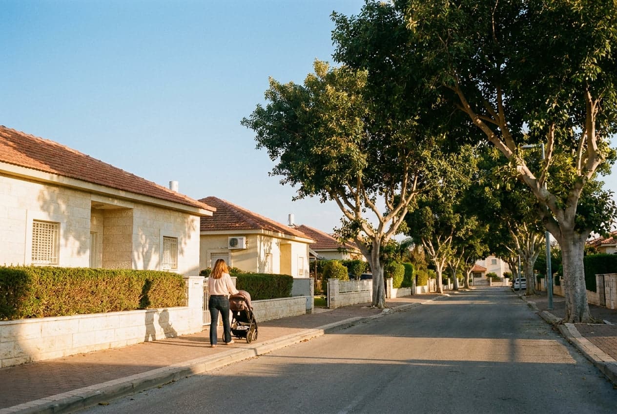 Spacious residential area in Ashdod