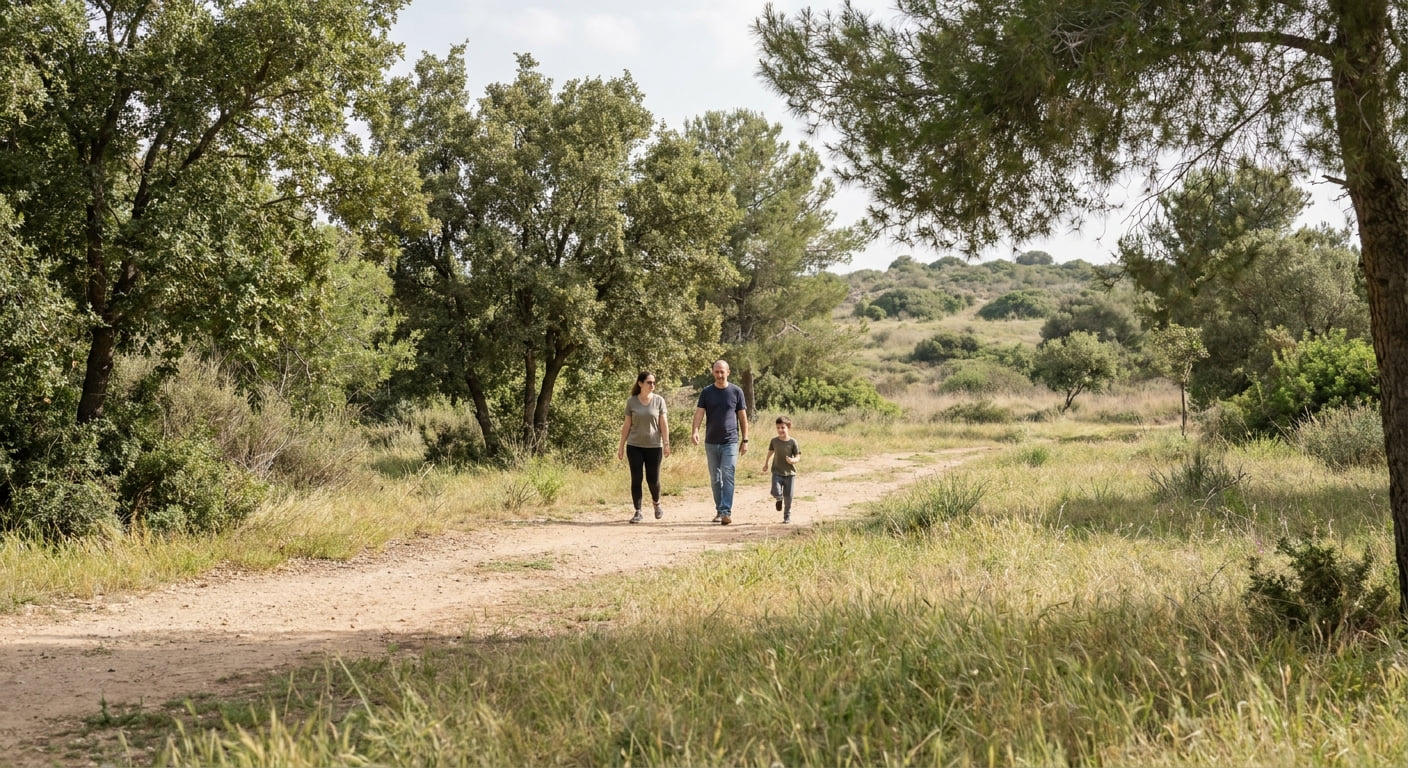 Outdoor activities scene in Kiryat Motzkin