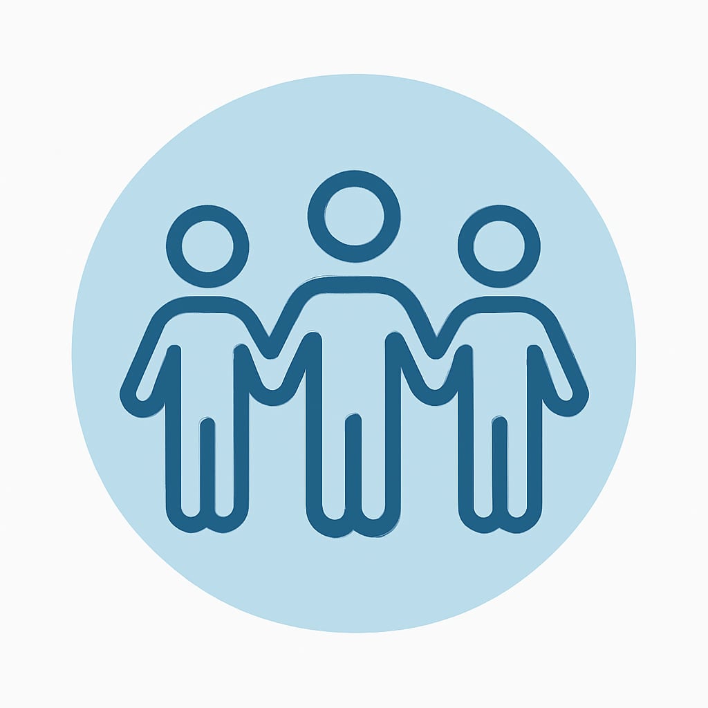 Icon representing community atmosphere