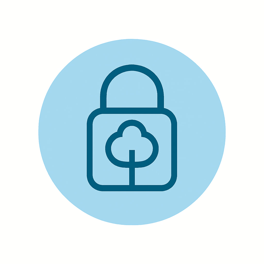 Icon representing space and privacy