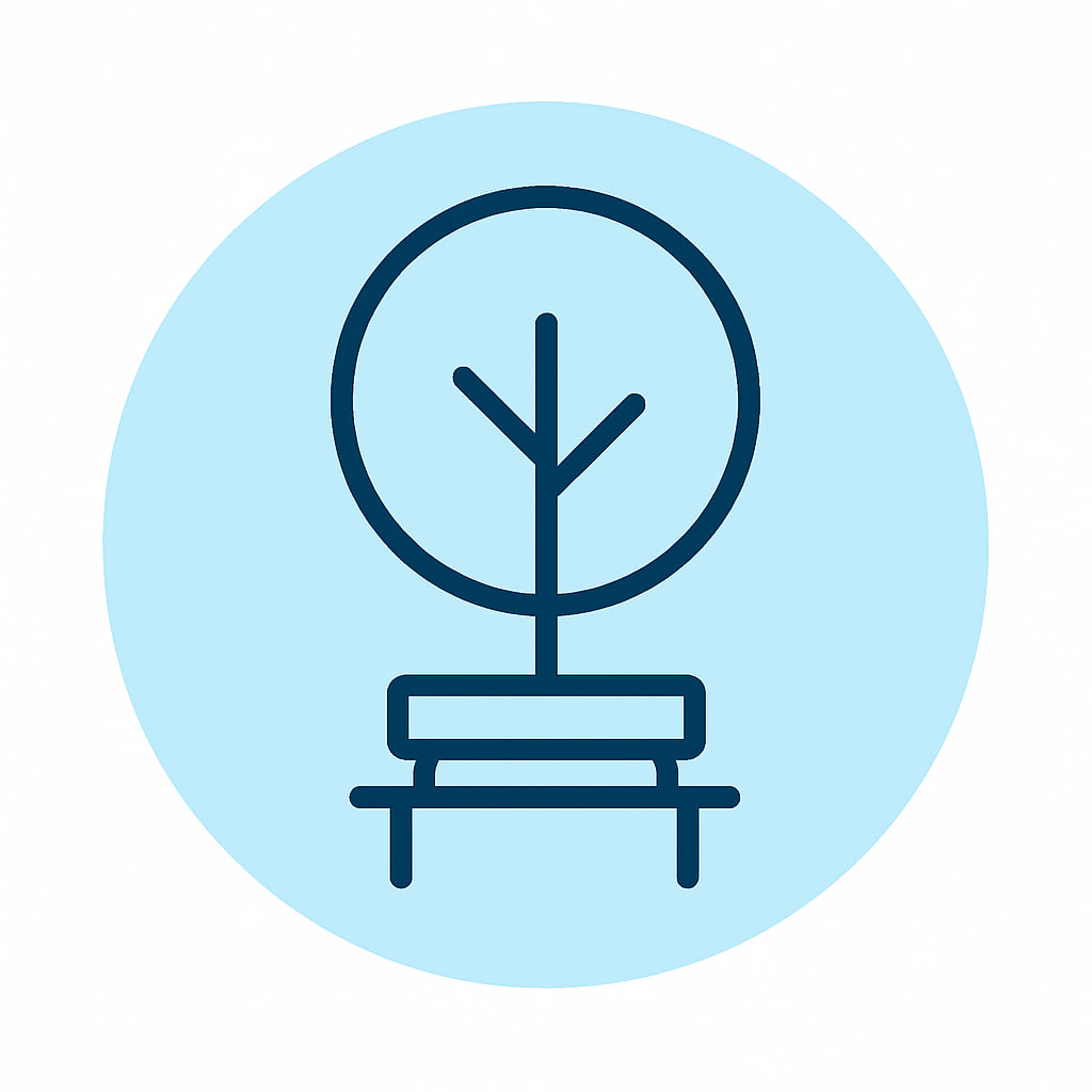 Icon representing nature
