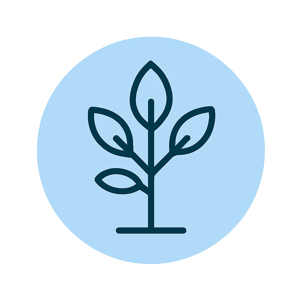 Icon representing green spaces