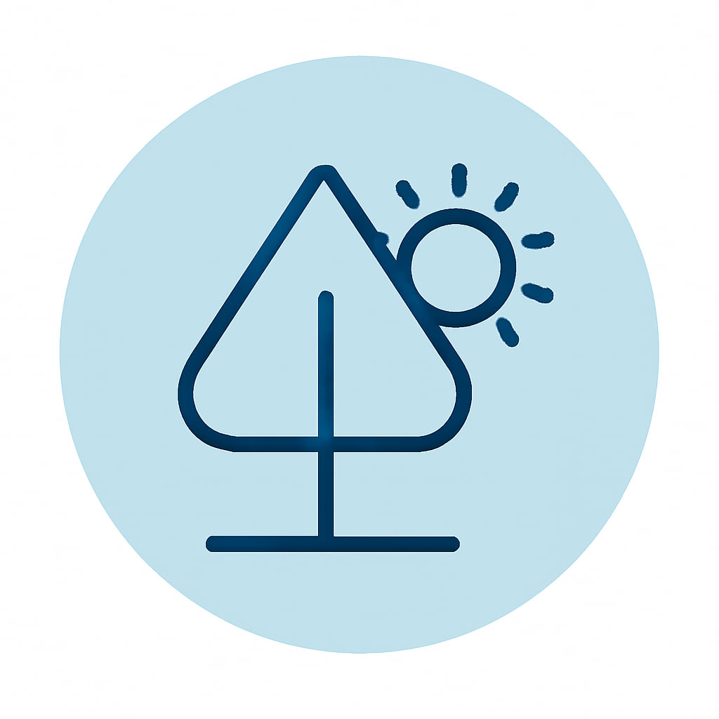 Icon representing nature