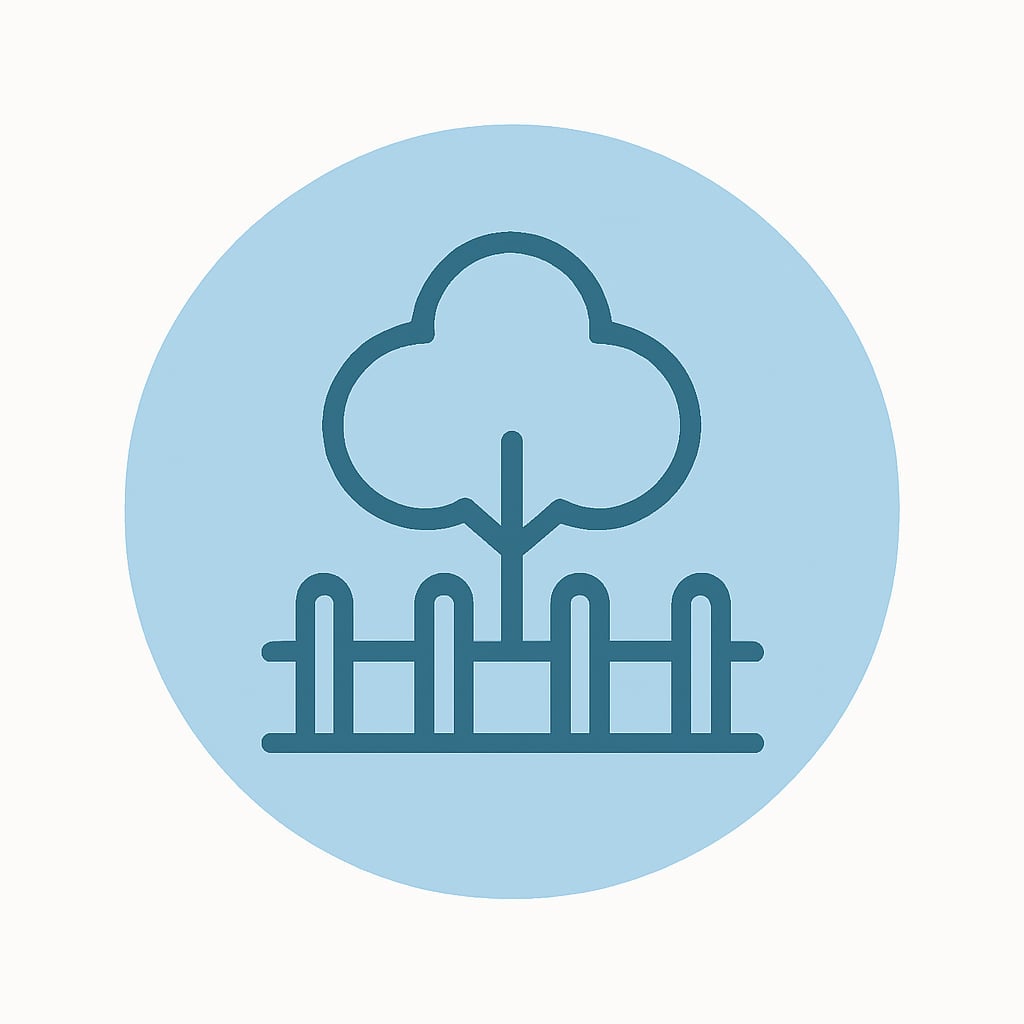 Space and privacy icon
