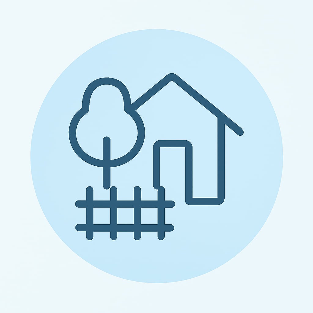 Space and privacy icon