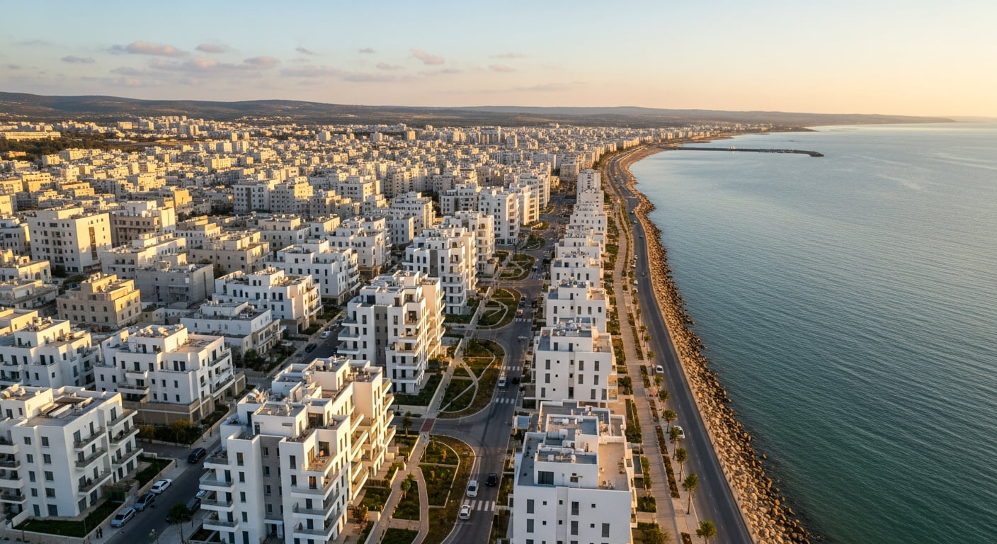Scenic view of Akko in Northern District