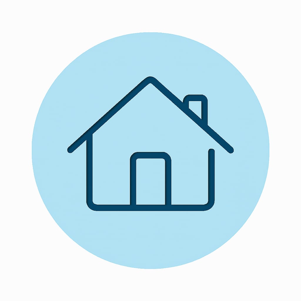 Property types icon representing variety
