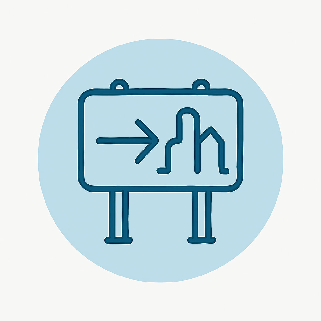 Icon representing convenient access