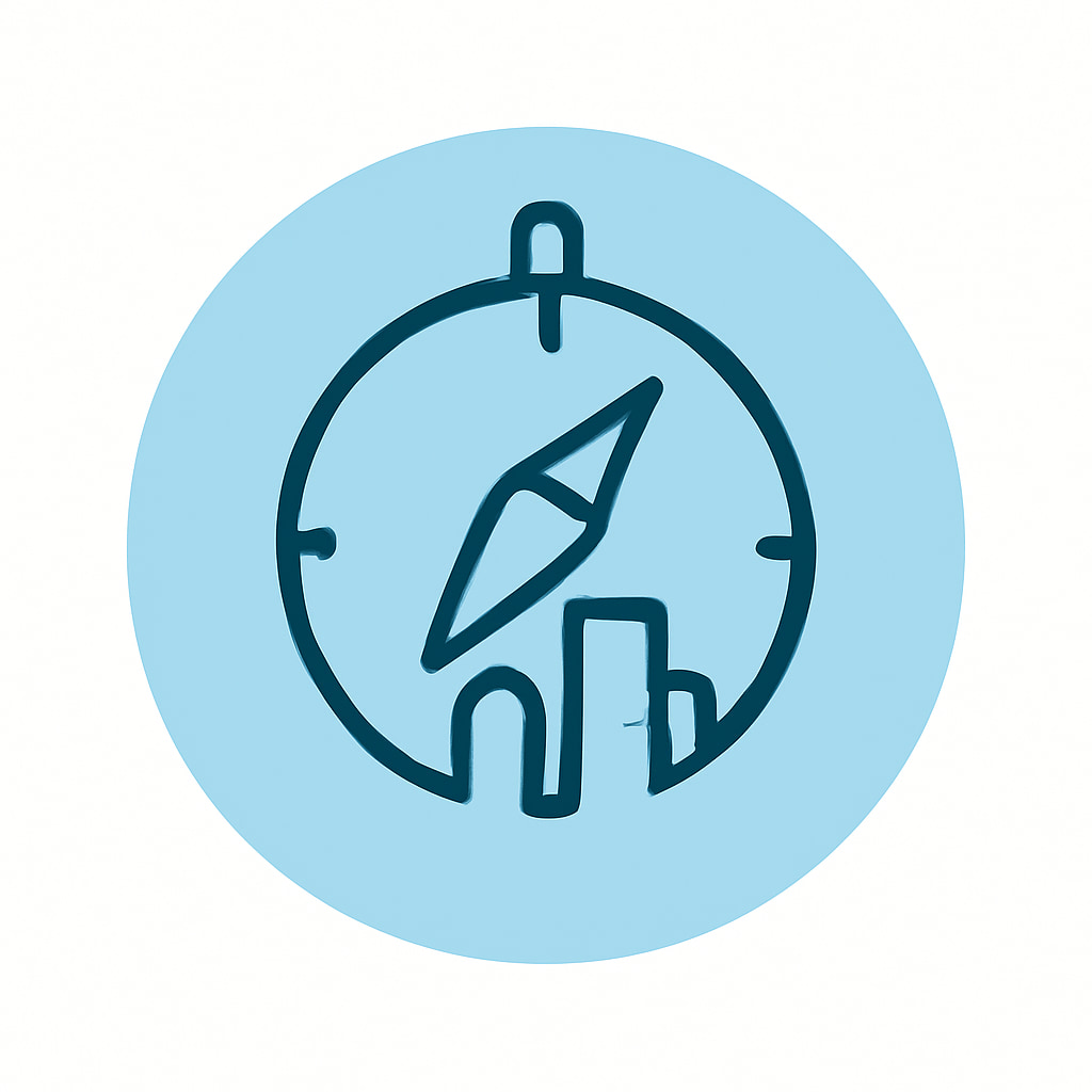 Icon representing practical location