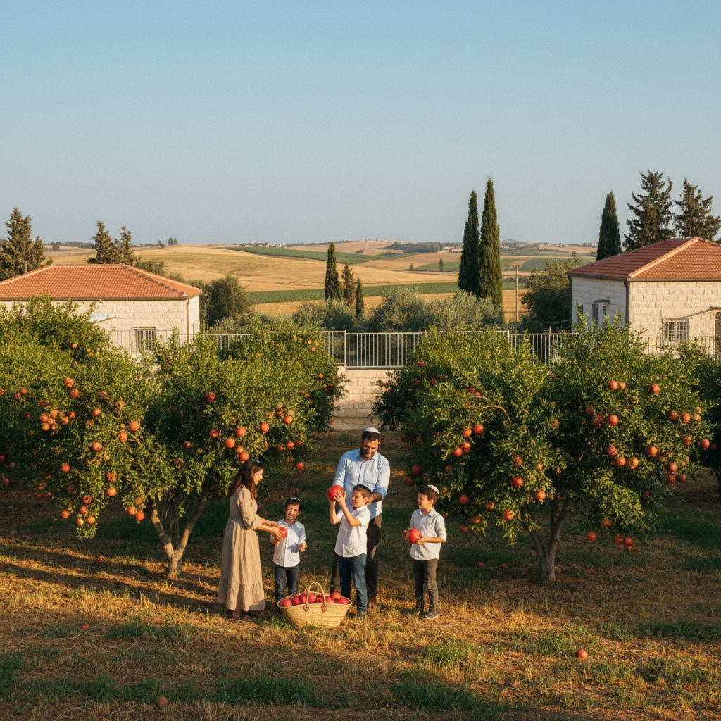 Family enjoying time together in a suburban setting