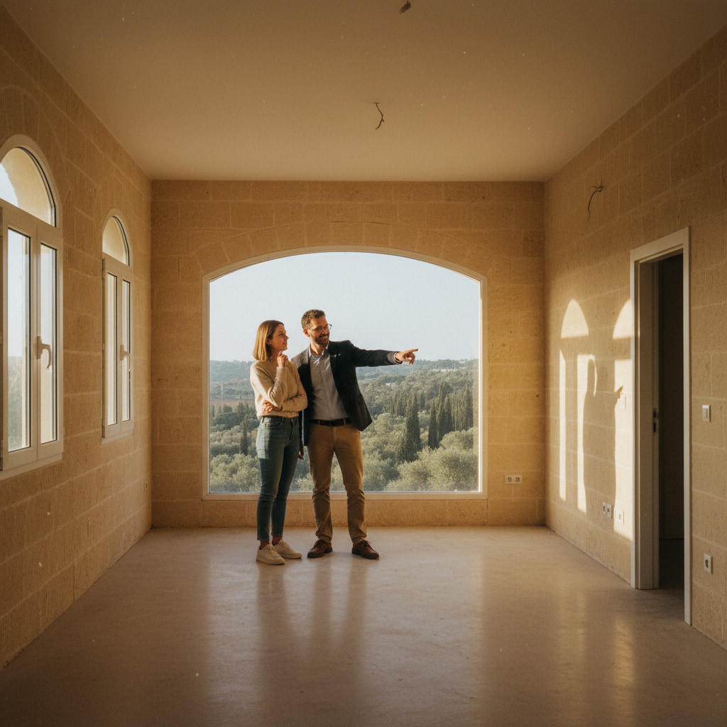 Long-term buyer exploring property