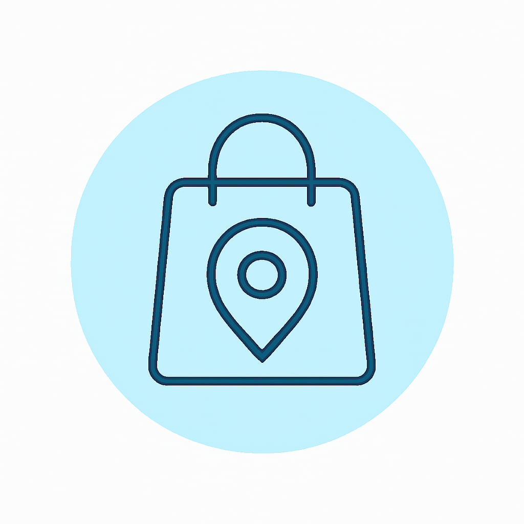 Icon representing local and regional services
