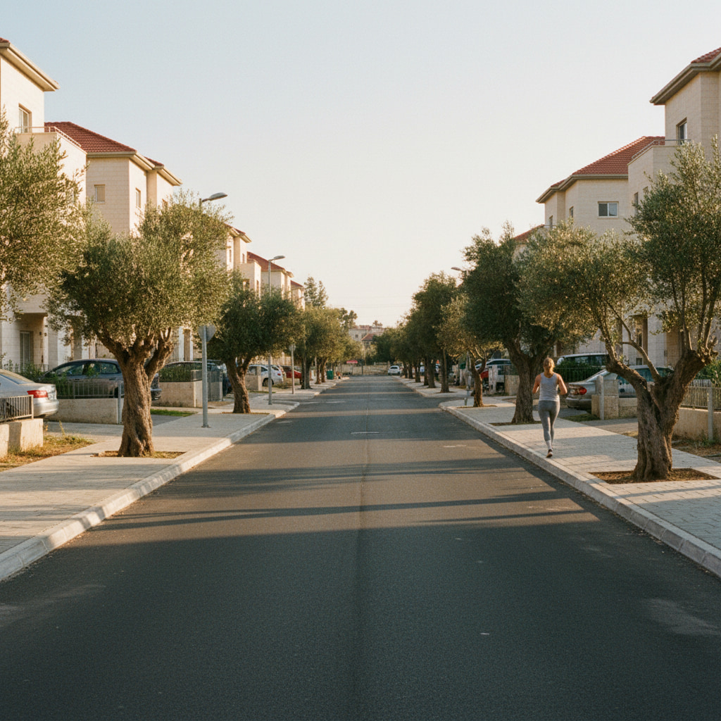 Low-density living scene in Elkana