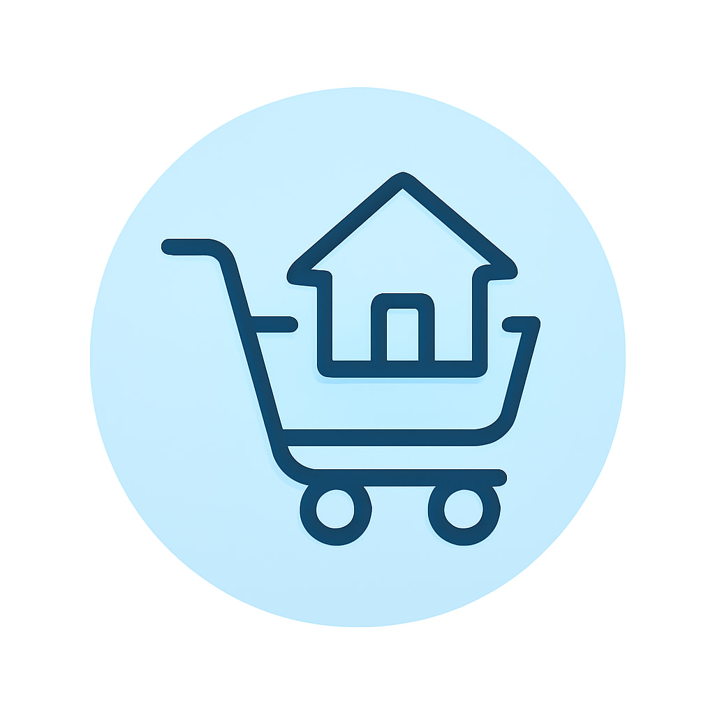 Icon representing local and regional services
