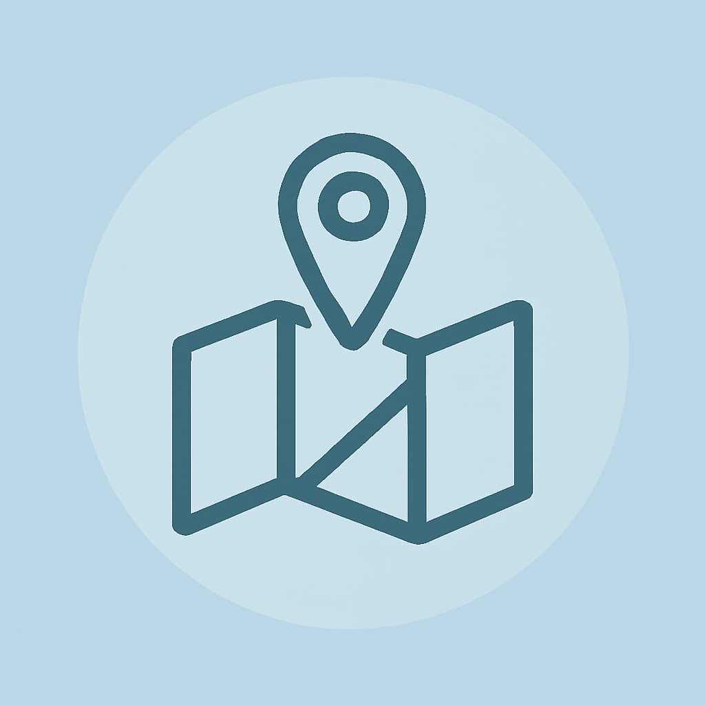 Icon representing local and regional services