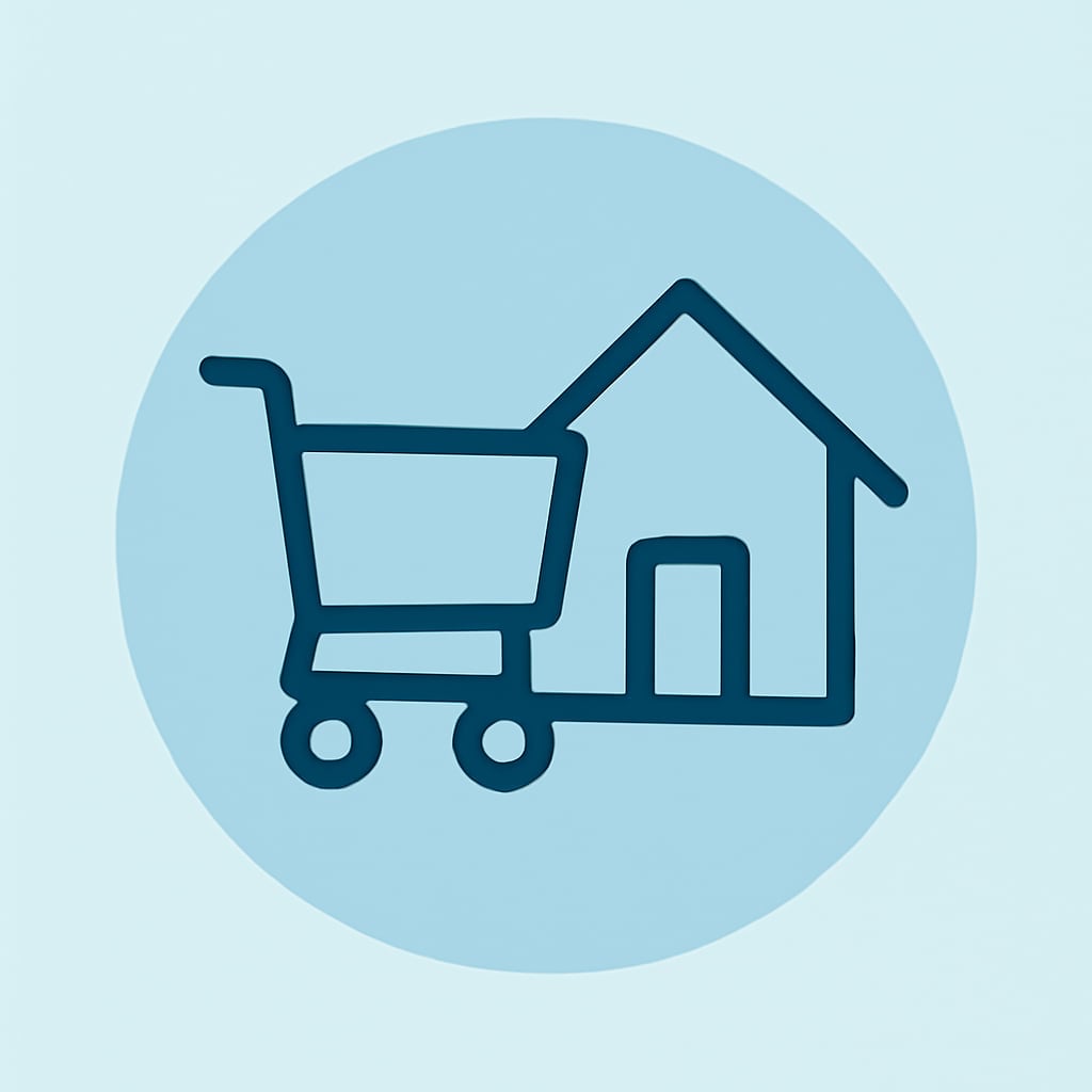 Icon representing local and regional services