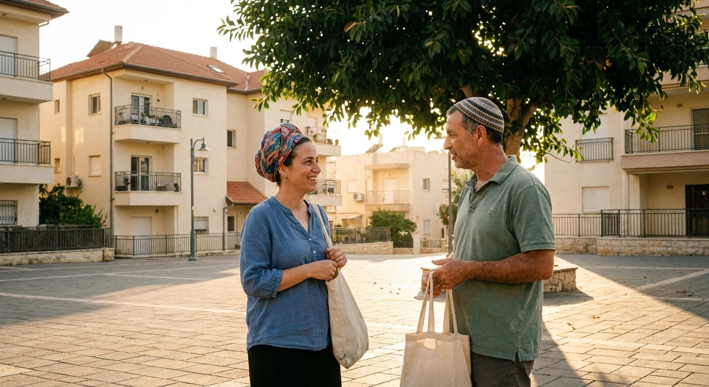 Community life scene