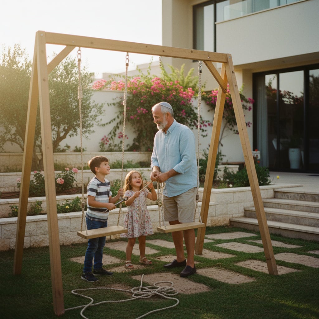 Retirees enjoying leisure time in Ashdod