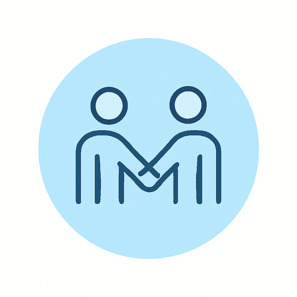 Icon representing community