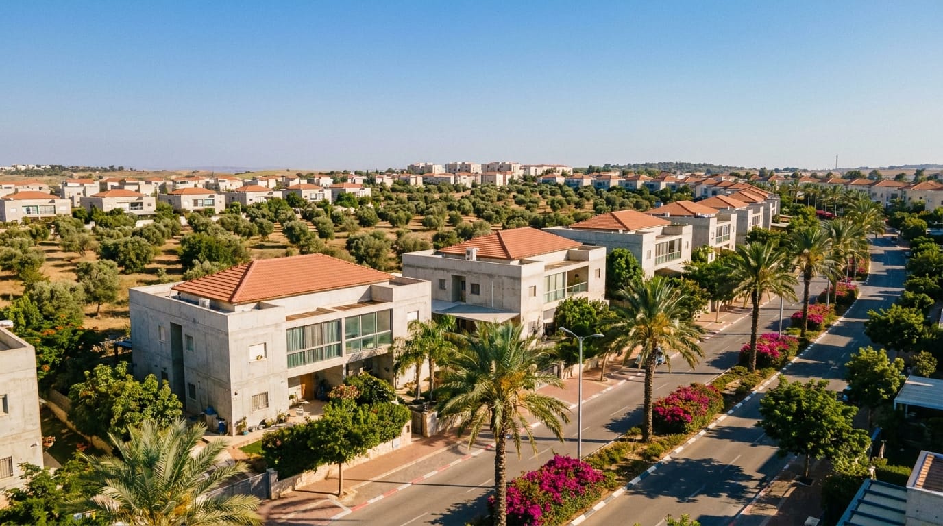 A scenic view of El'ad in Central District