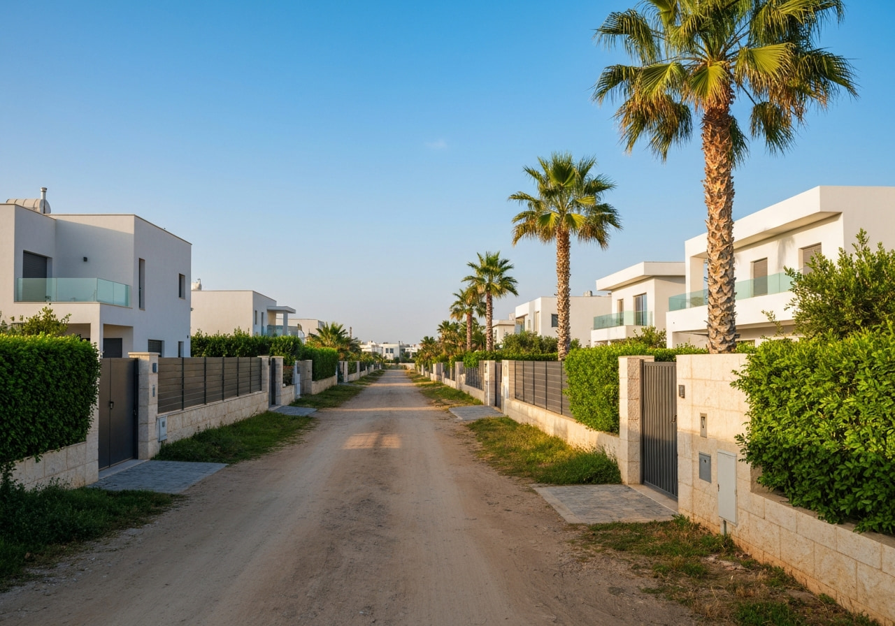 Low-density living in Rishpon