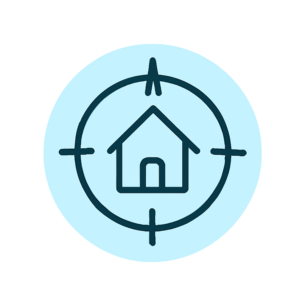 Practical location icon