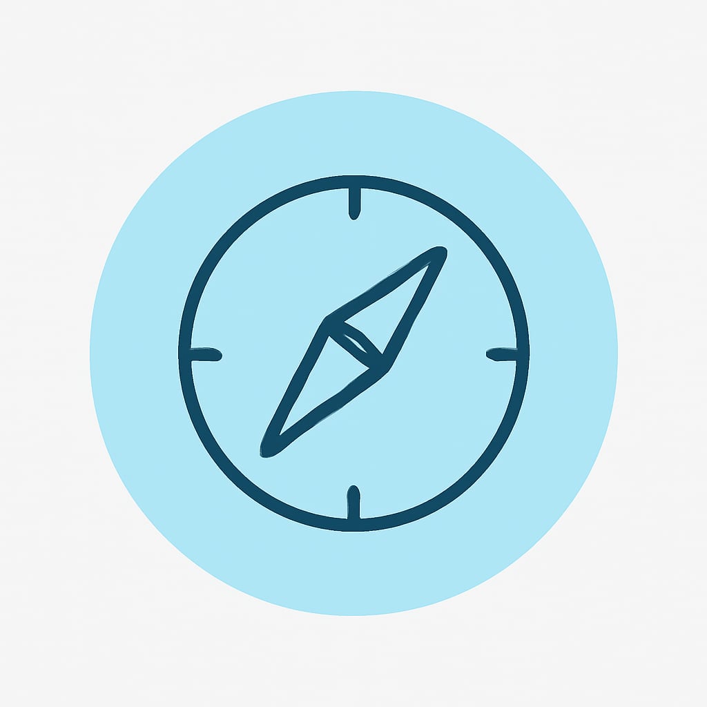 Icon representing practical location