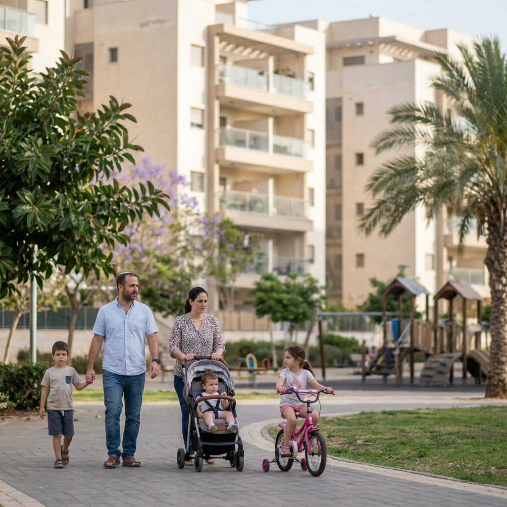 Family-friendly environment in Petah Tikva