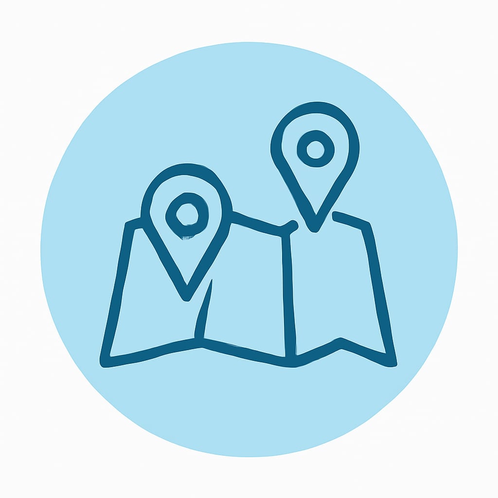 Local and regional services icon