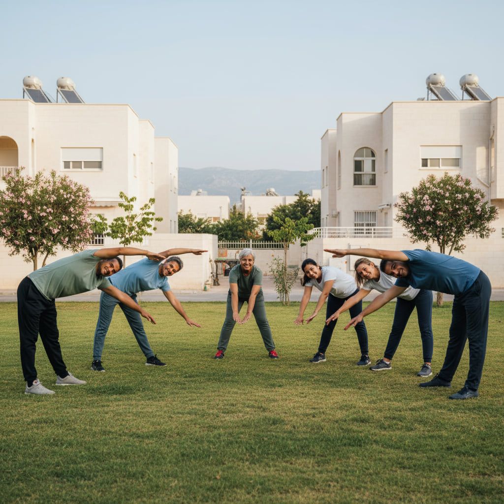 Community life and amenities in Tiberias