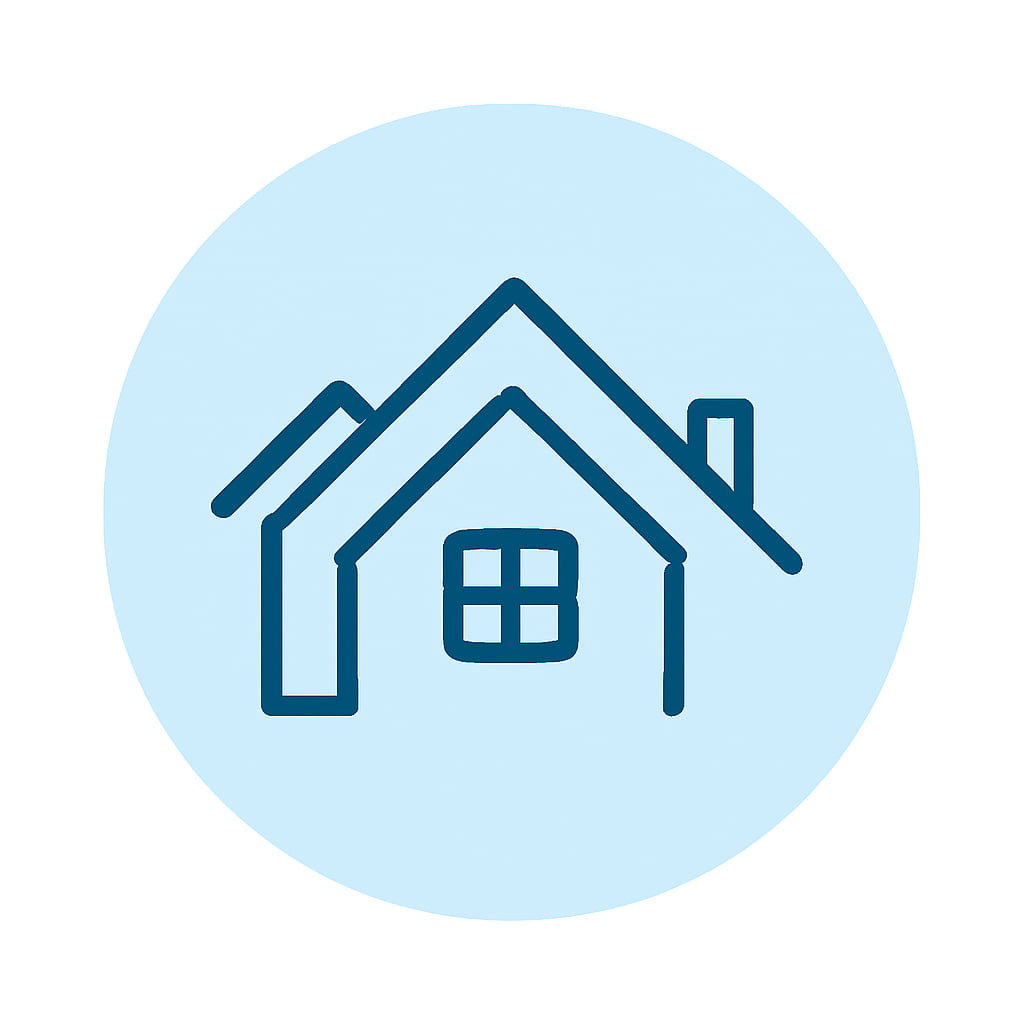 Icon representing diverse property types