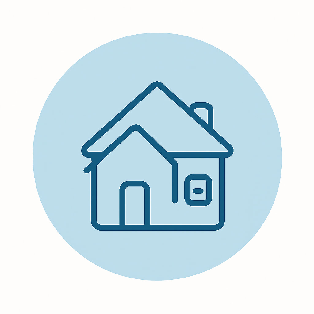 Property types icon representing diversity