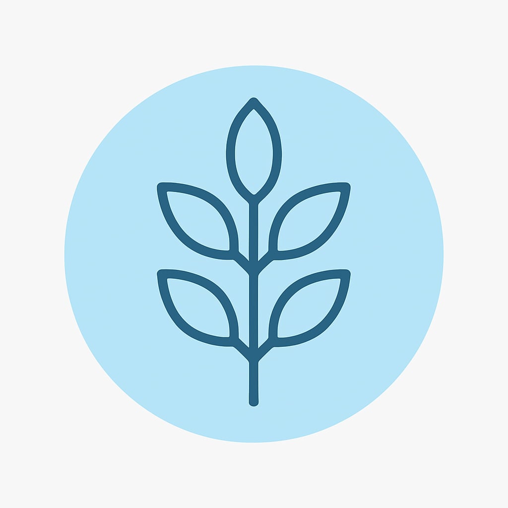 Nature icon representing green spaces