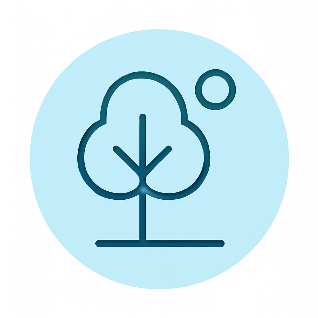 Icon representing nature