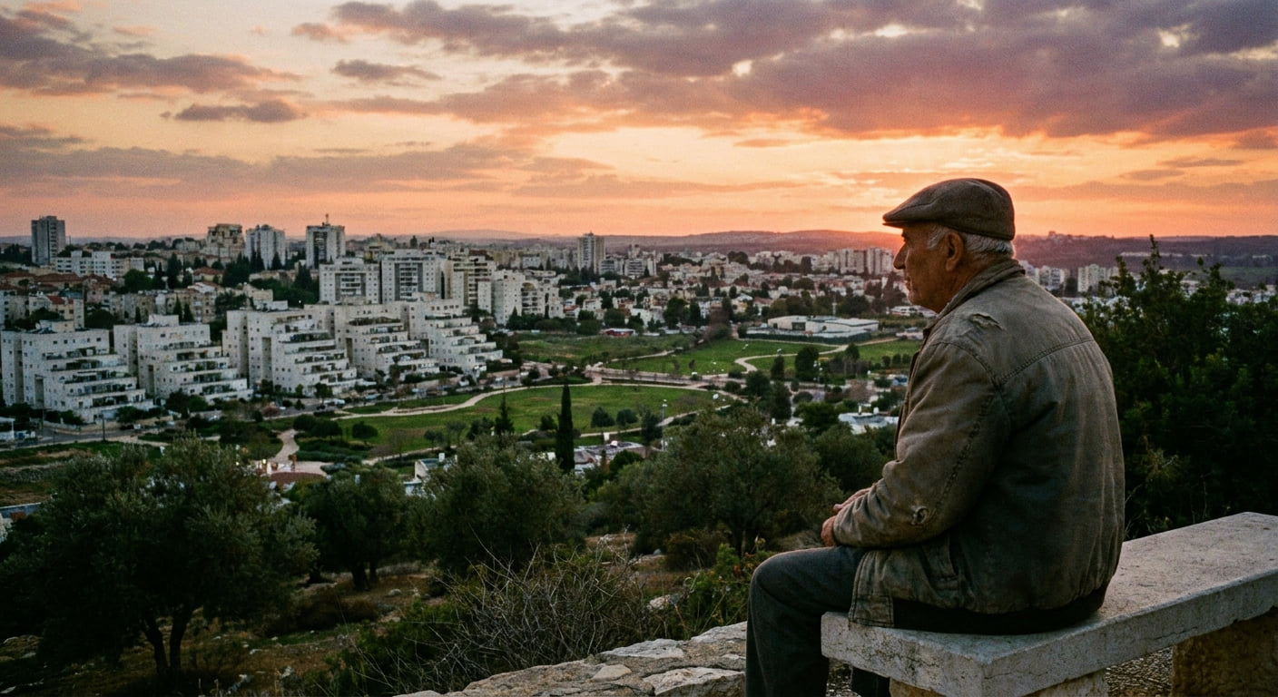Low-density residential area in Rosh HaAyin