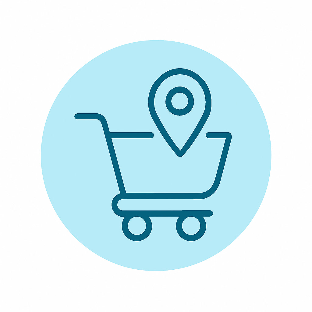 Local and regional services icon