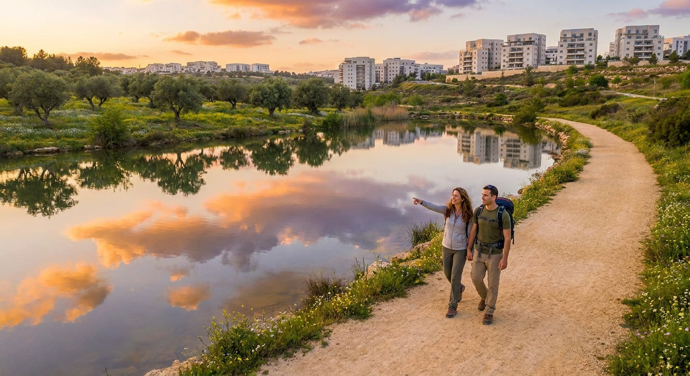 A nature trail in Modi'in