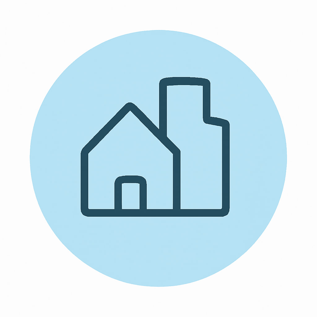 Icon representing property types