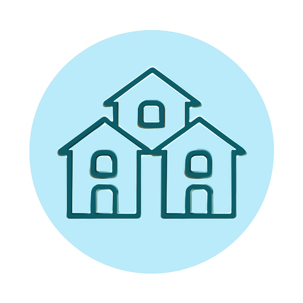 Icon representing community atmosphere