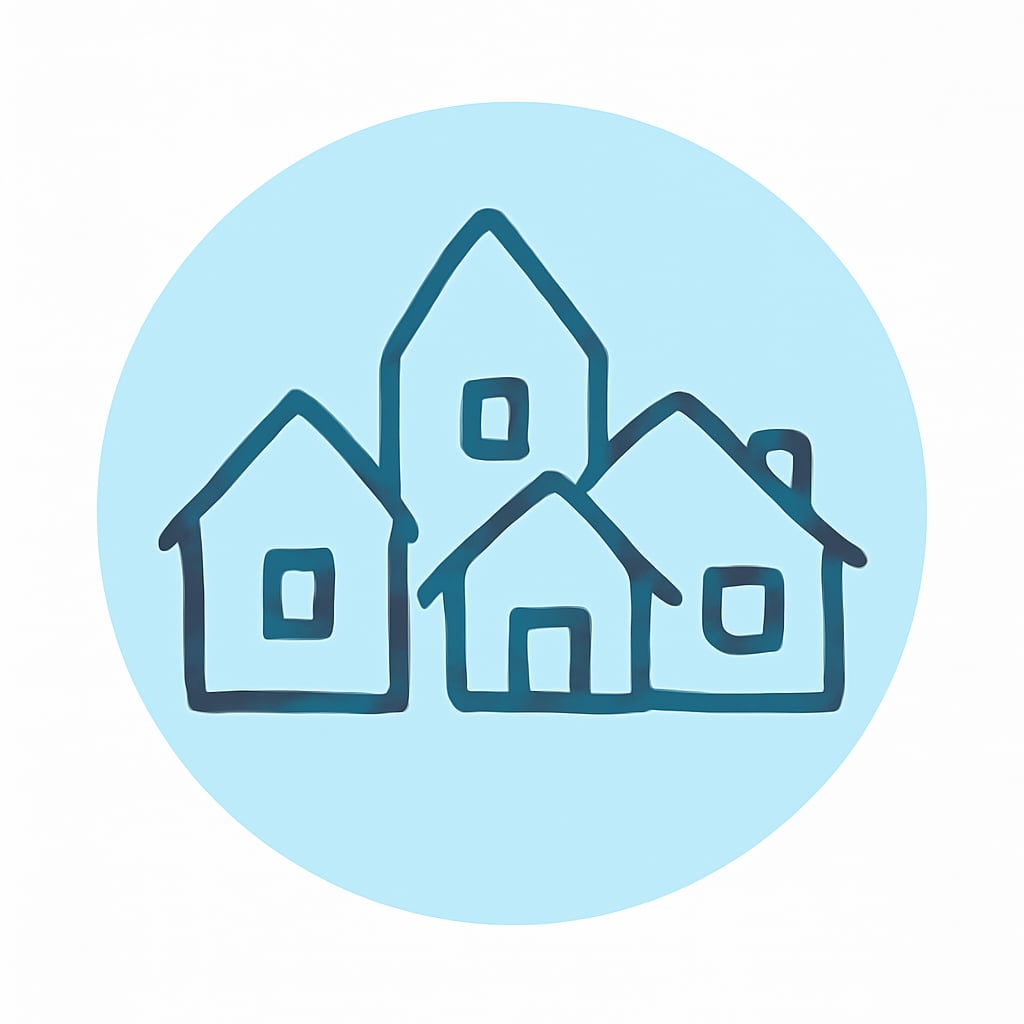 Icon representing property diversity