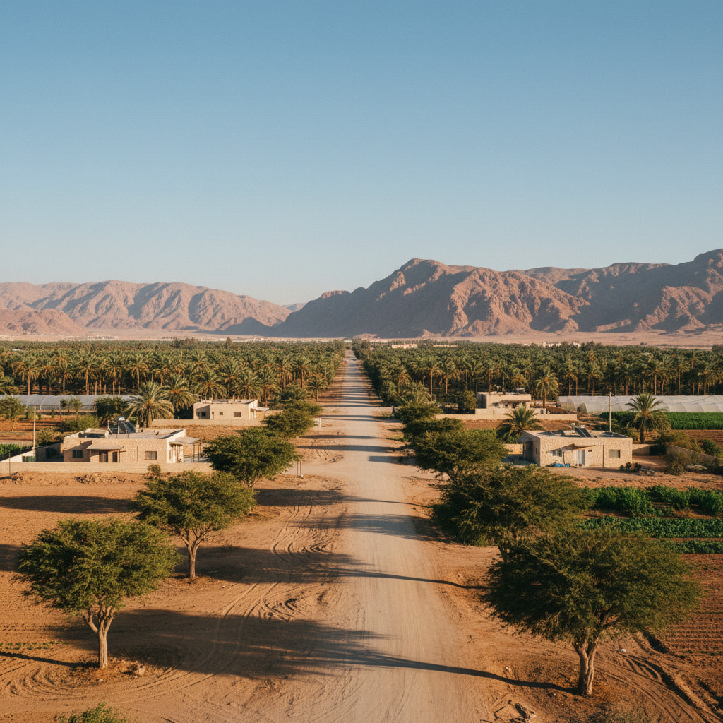 Low-density living in Hazeva