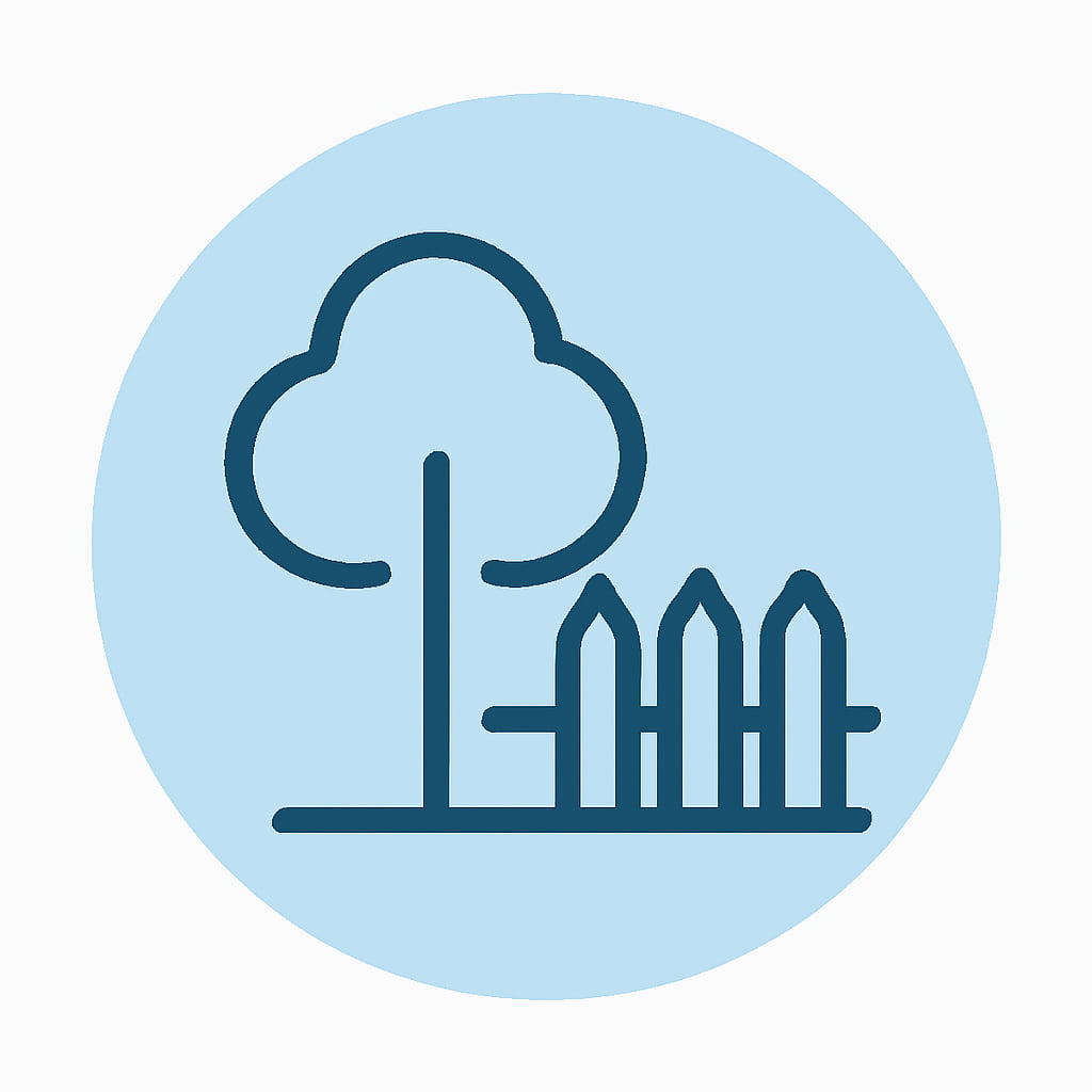 Privacy icon representing space