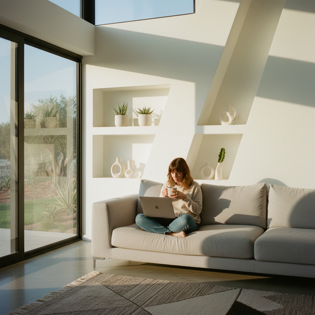 Remote work setting in Beit Arye
