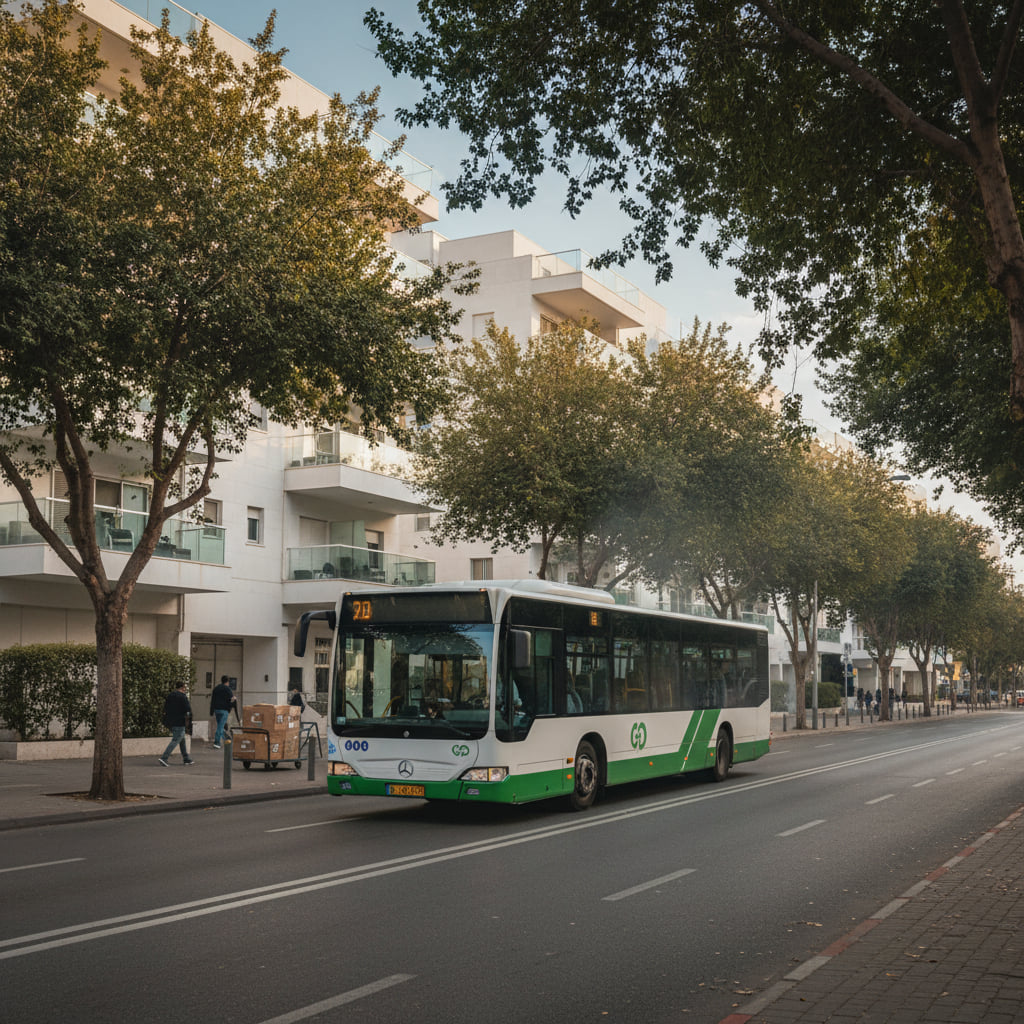 Transportation options in Holon