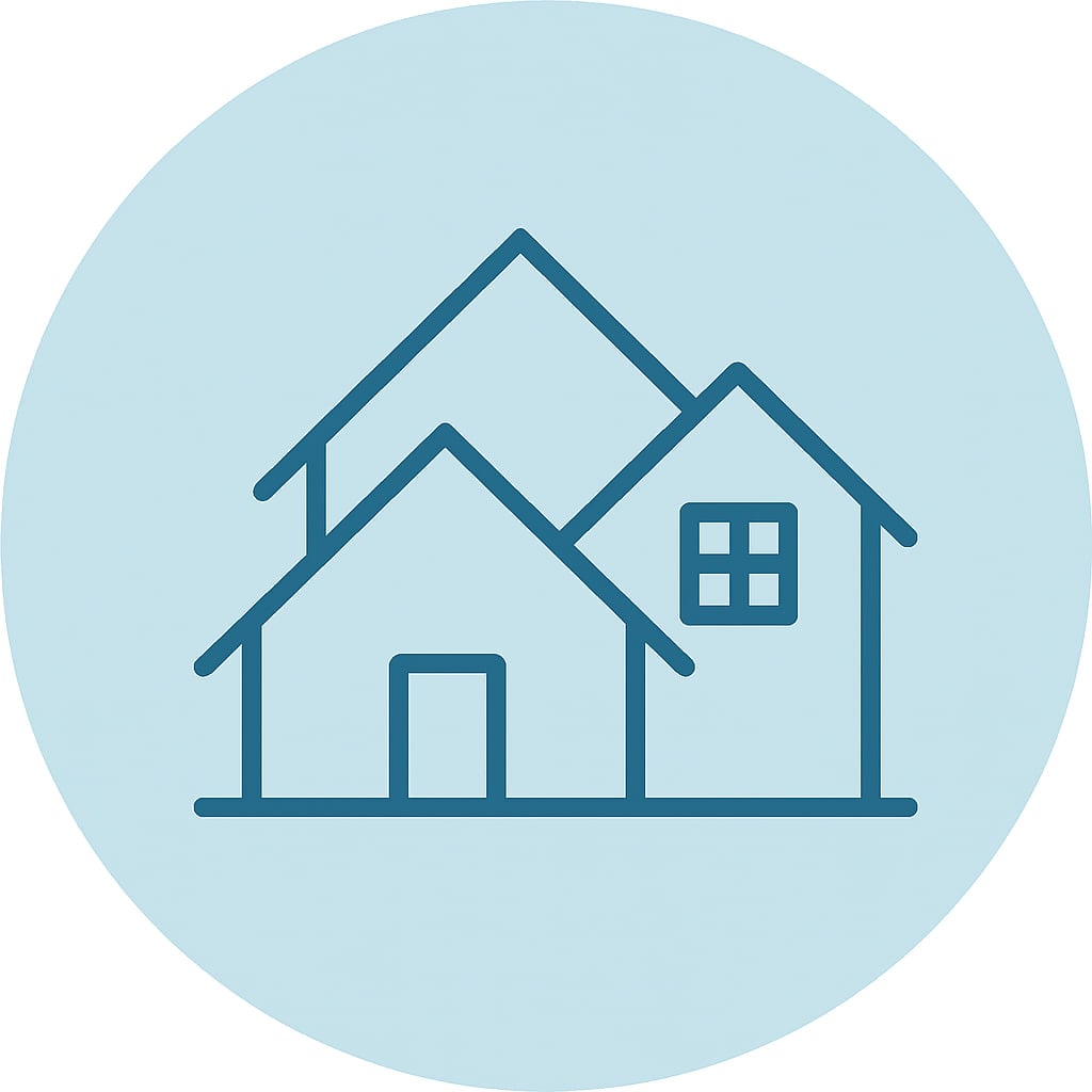 Icon representing property diversity