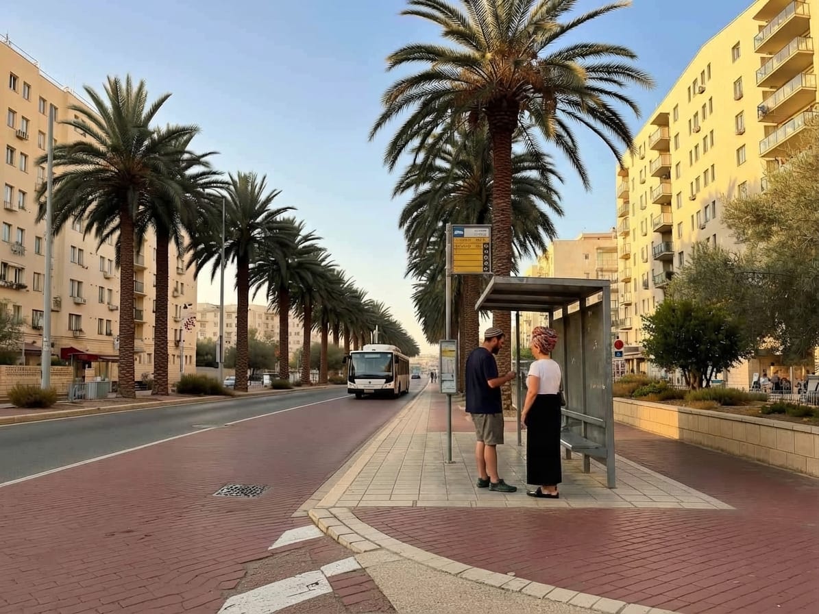 Transportation options in Netanya