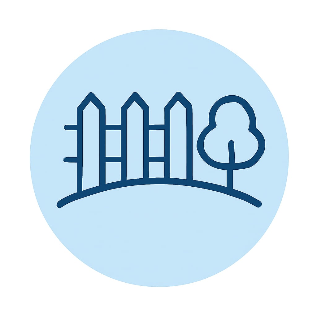 Icon representing space and privacy