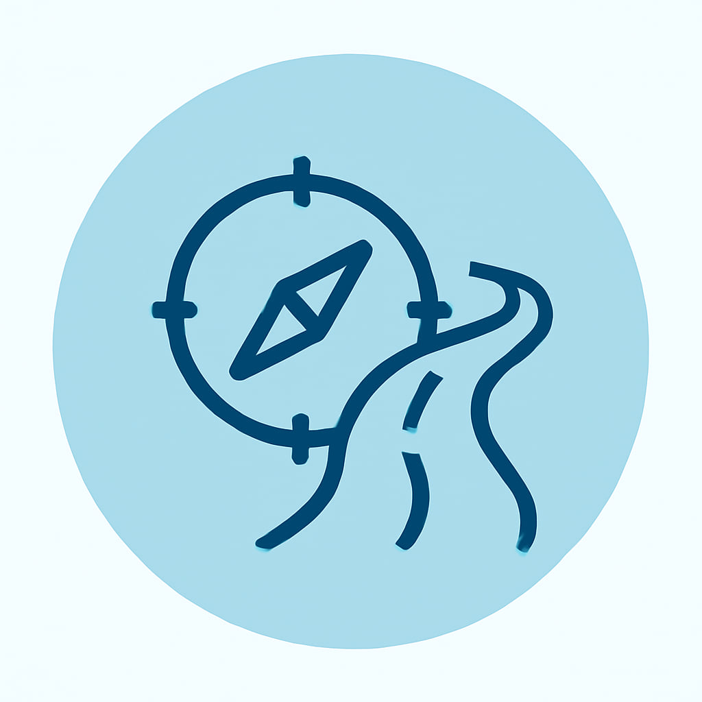 Icon representing practical location