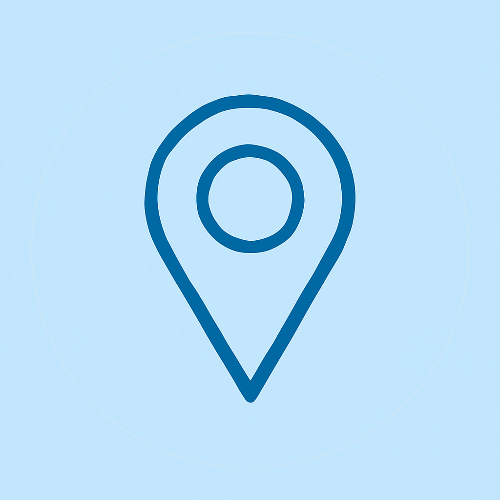 Practical location icon